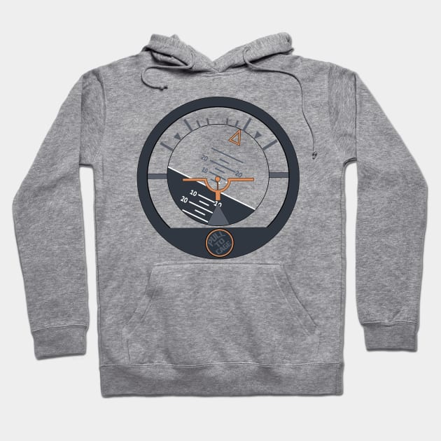 Pilot's Attitude Hoodie by DesignedForFlight